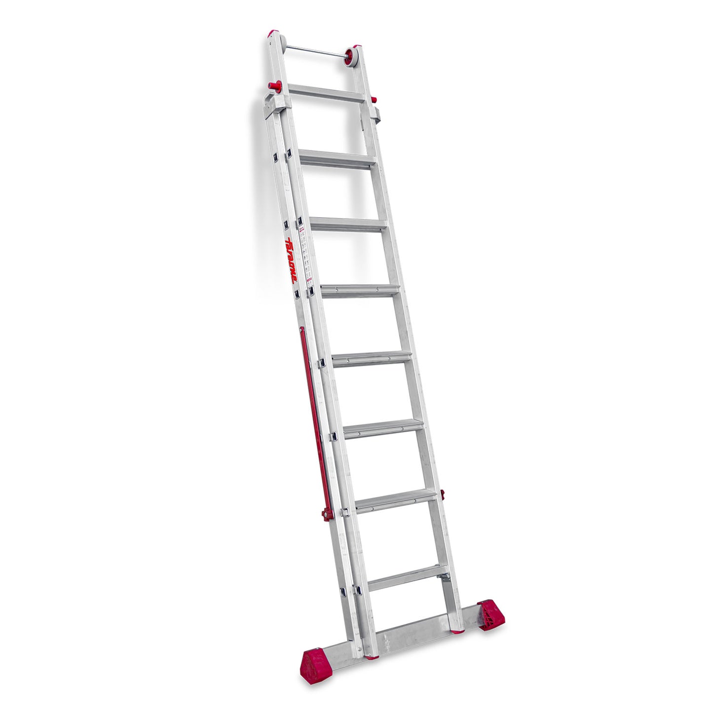 EN1400 | Escalera multiuso de 2 tramos con peldaños cómodos