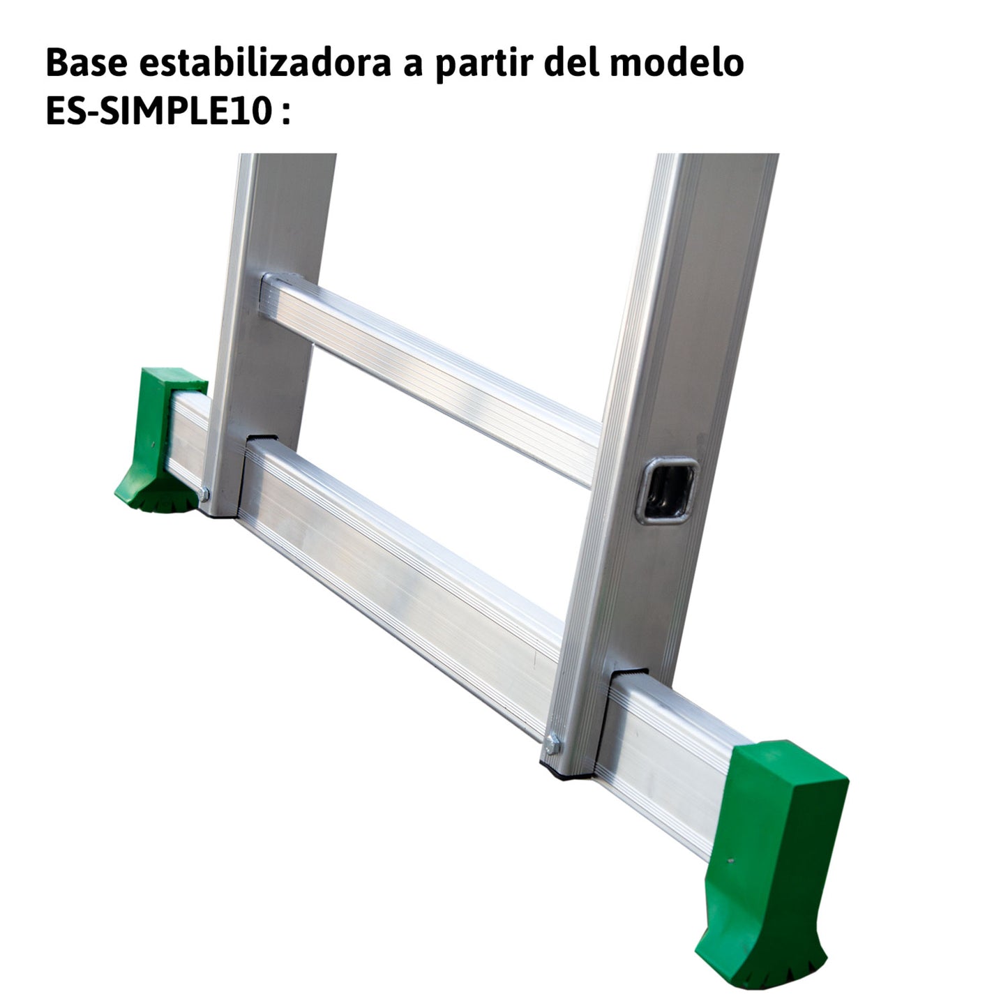 ES-DOBLE | Escalera de bricolaje de 2 tramos