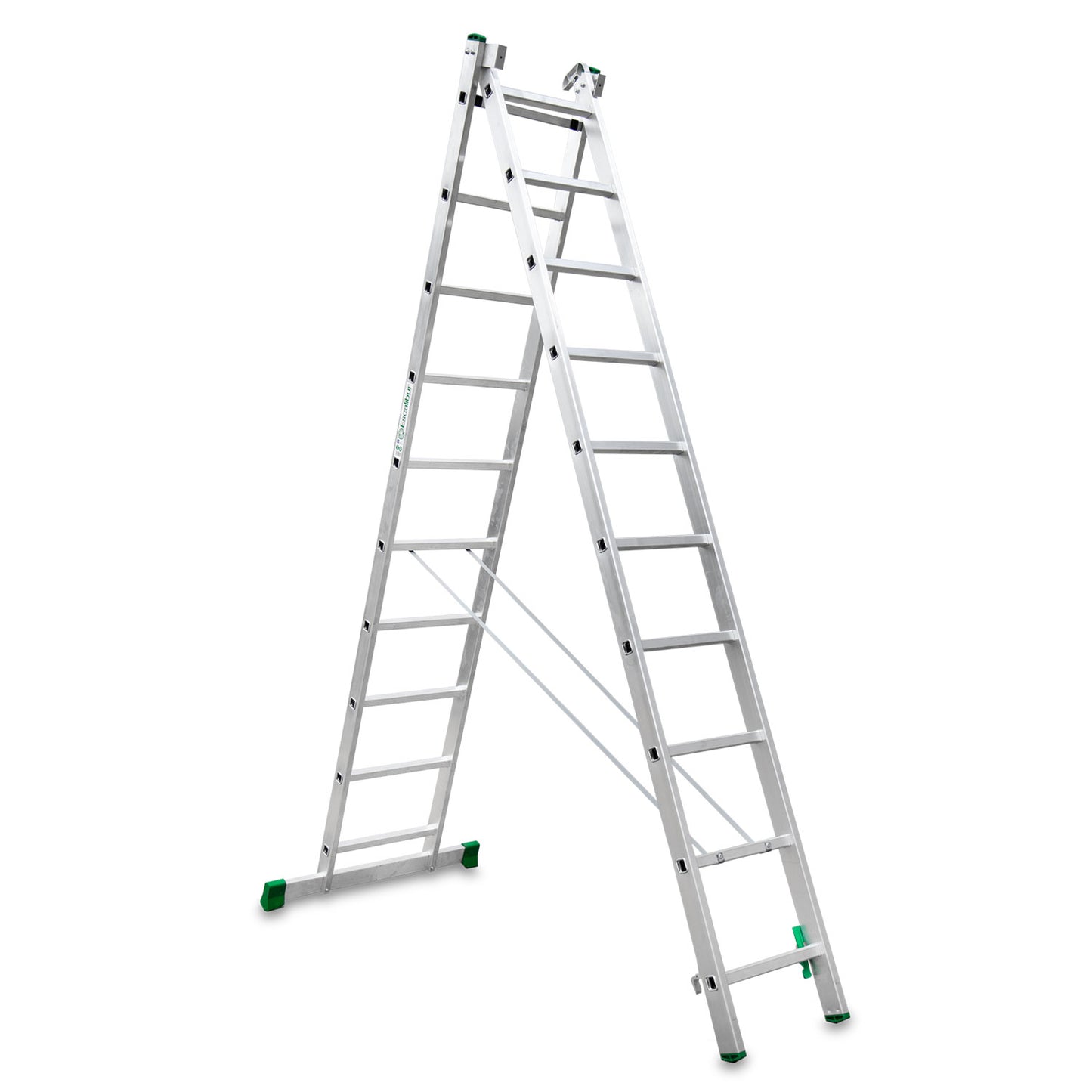 ES-DOBLE | Escalera de bricolaje de 2 tramos