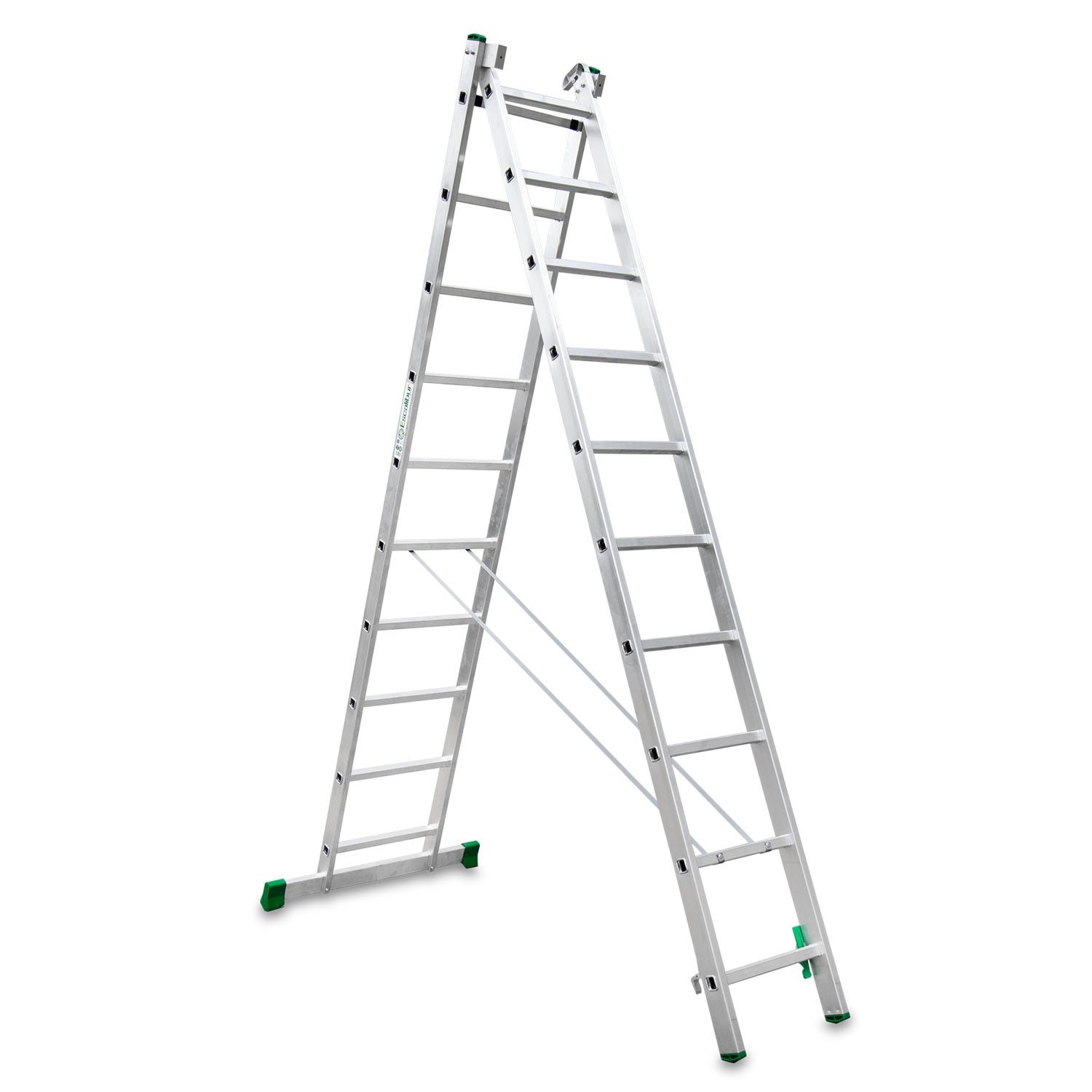 ES-DOBLE | Escalera de bricolaje de 2 tramos