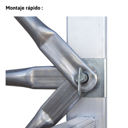 ES-SUPER | Miniandamio de aluminio multiusos de uso