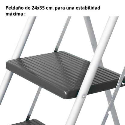 ES-TAB | Taburete en acero de uso doméstico