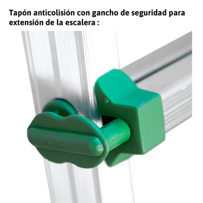 ES-TELE | Escalera telescópica multiusos de uso doméstico