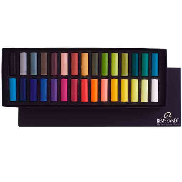 Assortiment de coffrets pastel Rembrandt