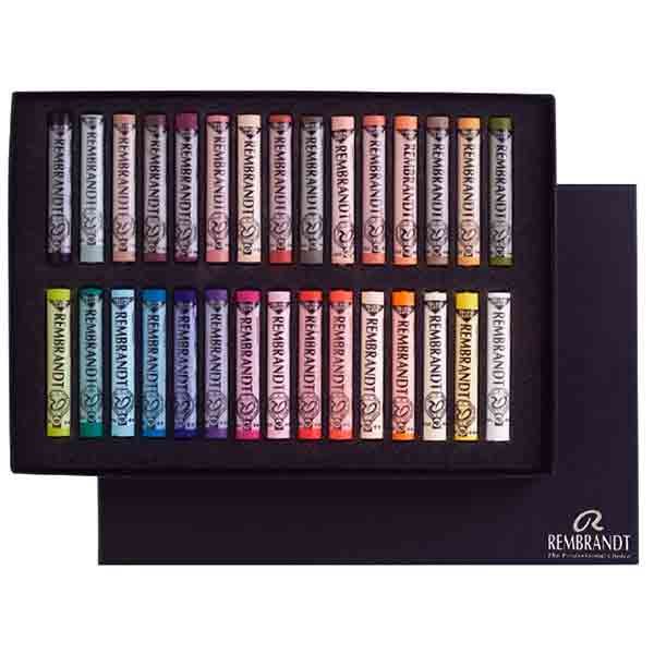 Assortiment de coffrets pastel Rembrandt