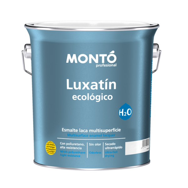 Esmalte Luxatin Eco MONTO | Brillo, Mate y Satinado, para Metal, Madera y PVC en Interior y Exterior