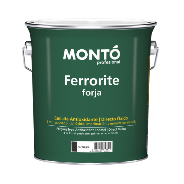 Esmalte para Metal Ferrorite Forja MONTO | Antioxidante para Hierro y Carpintería Metálica