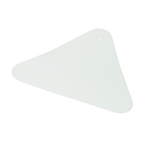 Spatule triangulaire en plastique Pentrilo