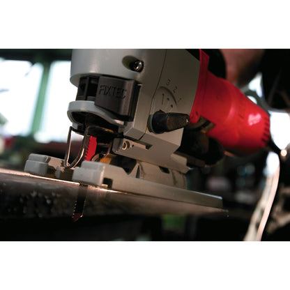 Milwaukee Sierra de calar de puño abierto de 710W, capacidad máxima en madera 120mm FSPE110X — imagen 3
