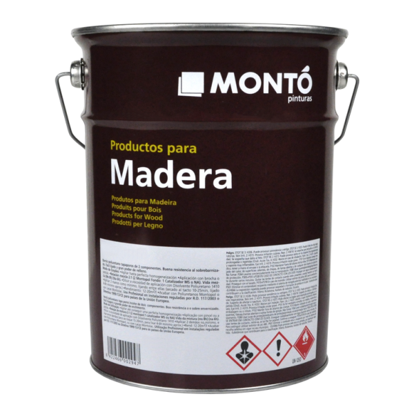Fondo de Laca para Madera Montolac MONTO | Protección para Carpintería de Interior y Exterior