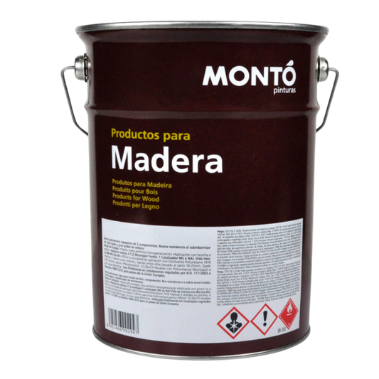Fondo de Laca para Madera Montolac Transparente CM-10 MONTO | Protección para Carpintería de Interior y Exterior