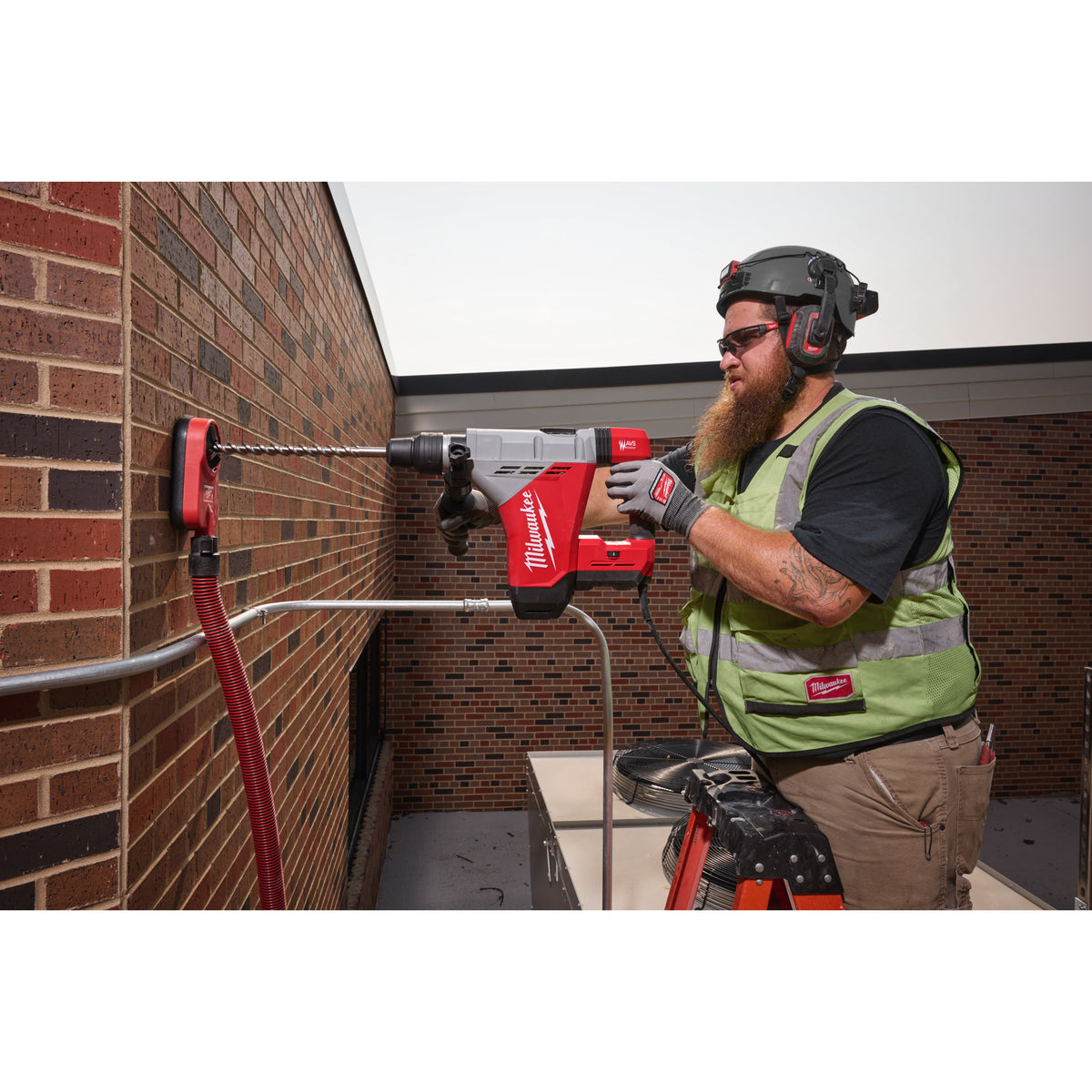 Milwaukee Martillo combinado de 9,7kg, 1470W, AUTOSTOP™, AVS, SDS-Max HACO850 — imagen 2