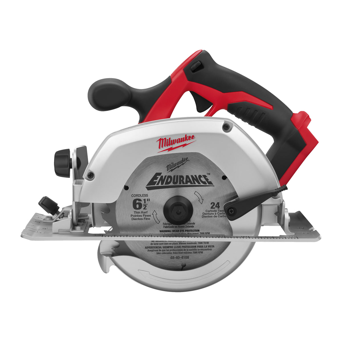 Milwaukee Sierra circular para madera M18™, diámetro del disco 165mm HD18CS-0