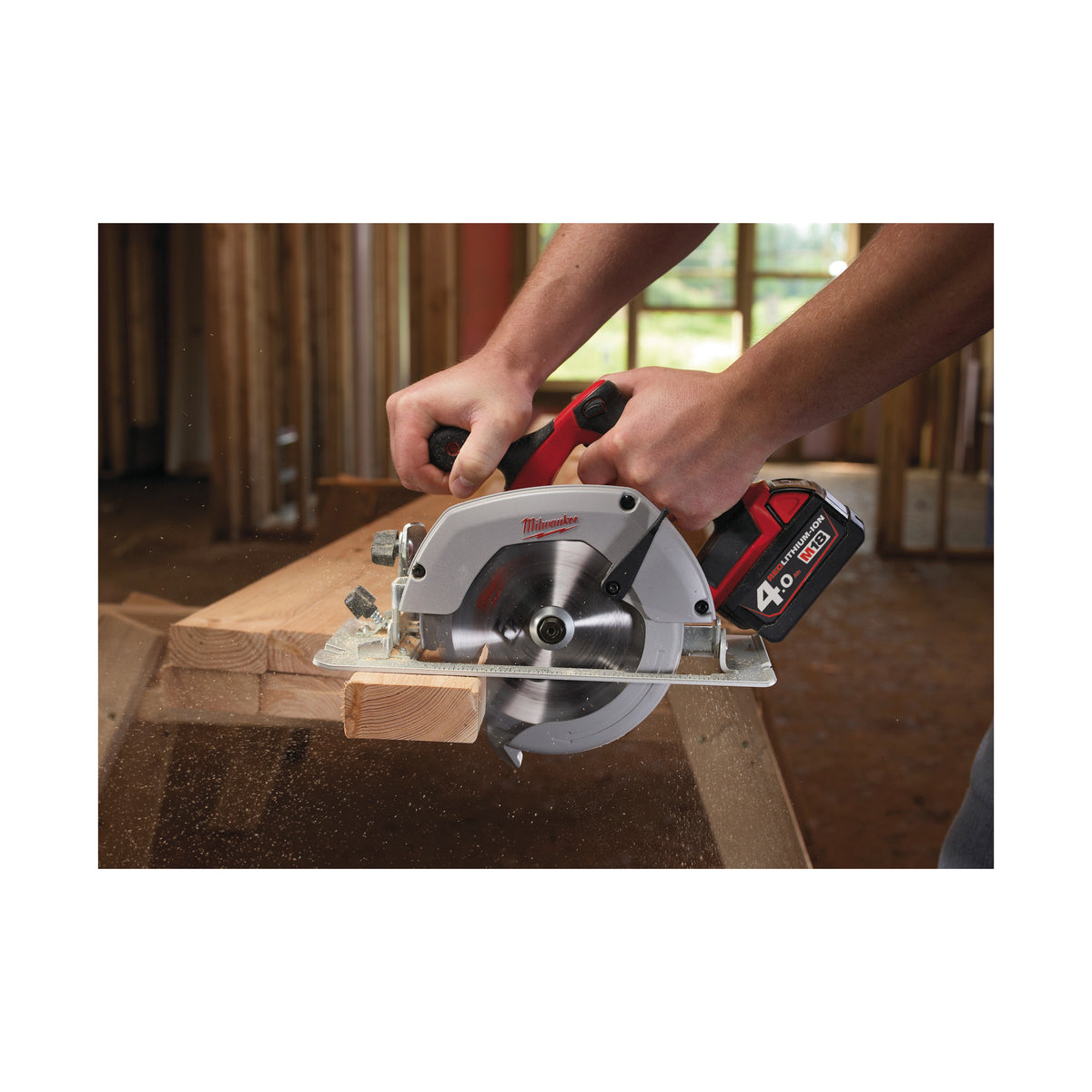 Milwaukee Sierra circular para madera M18™, diámetro del disco 165mm HD18CS-0 — imagen 2
