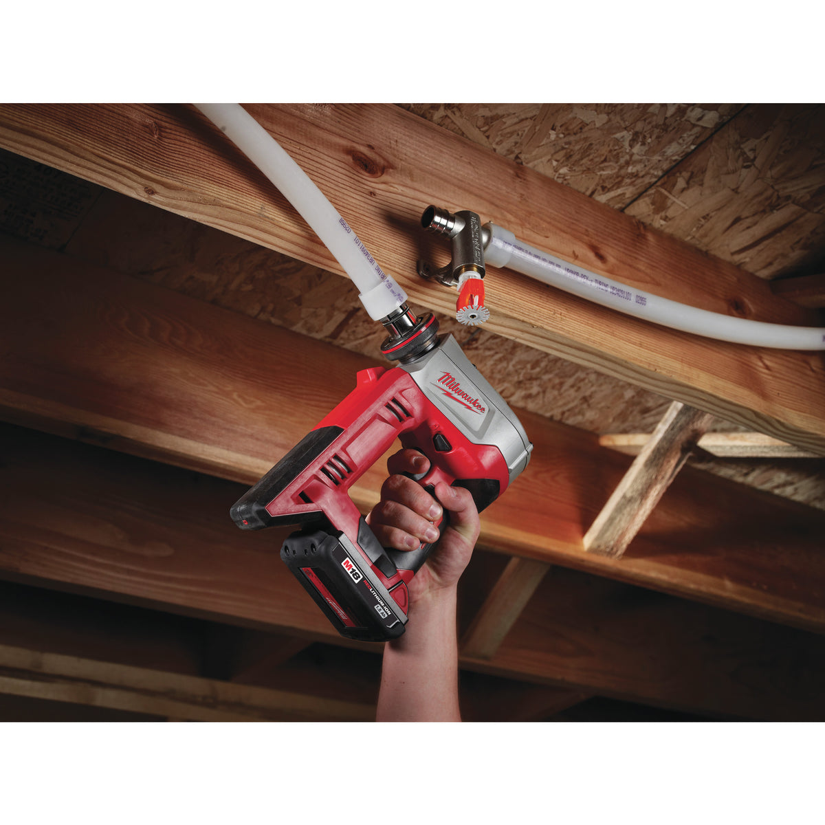 Milwaukee Expandidora de tubo M18™ , presión 6bar, capacidad máxima tubo 40x3,7mm, carrera 14mm HD18PXP-H06202C — imagen 2