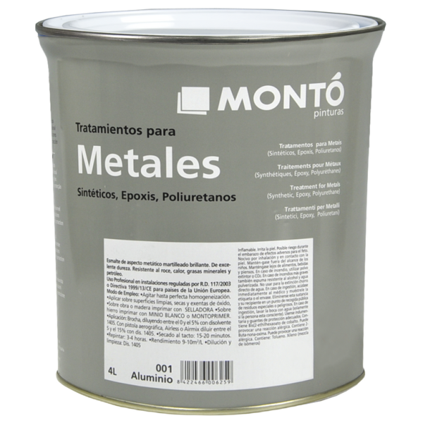 Imprimación Industrial MONTO | Fondo de Adherencia para Soportes Nuevos y Reparados