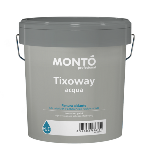 Imprimación Selladora Tixoway Acqua MONTO | Fondo de Adherencia para Soportes Nuevos y Reparados
