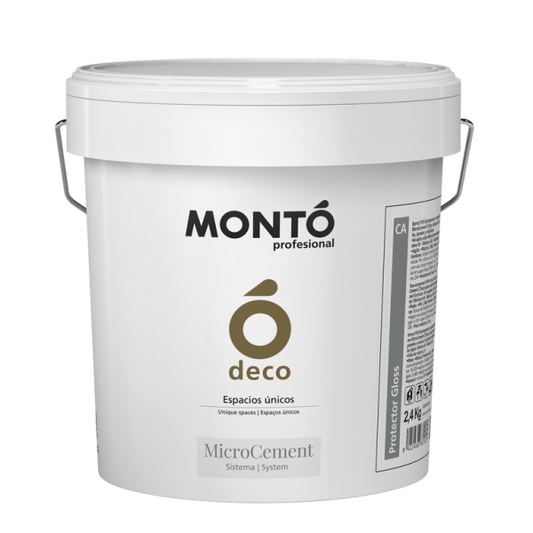 Imprimación para Microcemento Micro Primer No Absorbente Kit Bicomponente MONTO | Acabado Continuo sin Juntas para Interiorismo