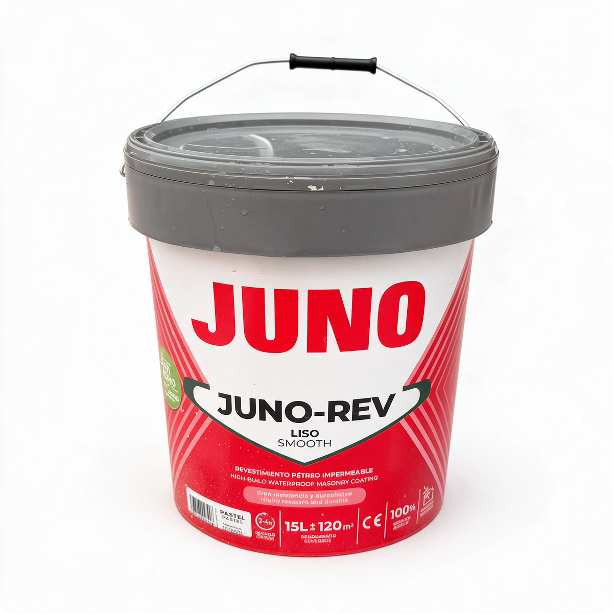 Junorev Liso Revestimiento Pétreo Impermeable Fachadas — JUNO