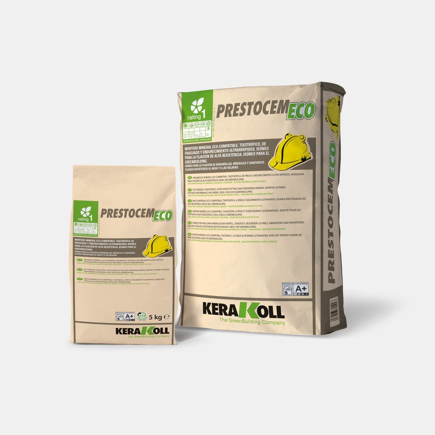 Mortero mineral Kerakoll Prestocem ECO