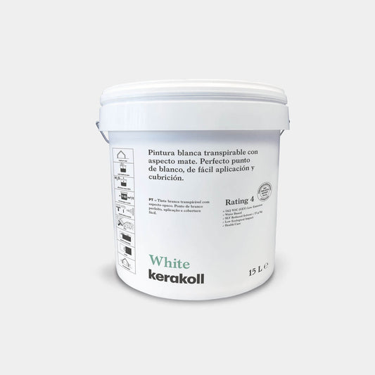 Peinture blanche respirante Kerakoll White