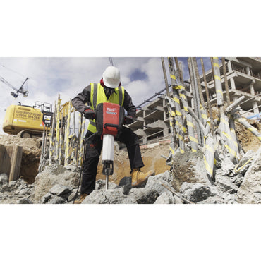 Milwaukee Martillo demoledor de 26kg, 2400W, AVS, K-Hex 28mm, 64J de energía de impacto K2628H — imagen 2