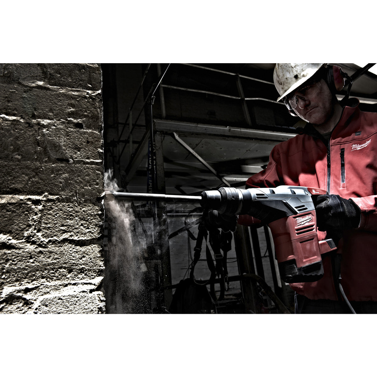 Milwaukee Martillo combinado de 5kg, 1100W, AVS, SDS-Max, 7,5J de energía de impacto, 3000bpm K540S — imagen 3