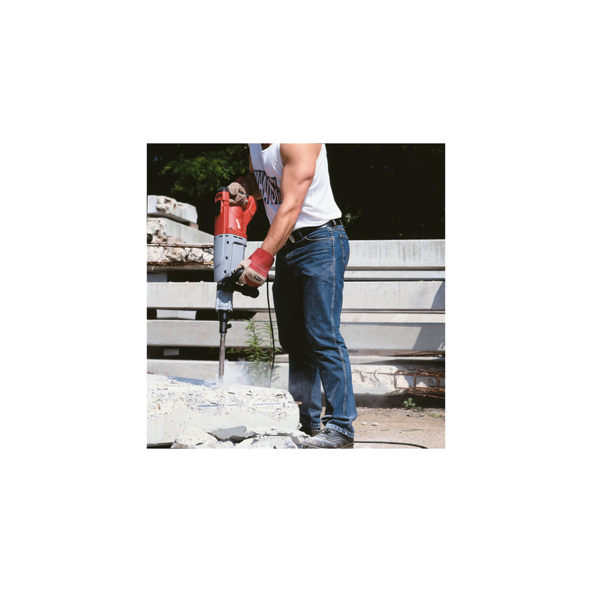 Milwaukee Martillo demoledor de 10kg, 1600W, AVS, K-Hex 21mm, 20J de energía de impacto K900K — imagen 2