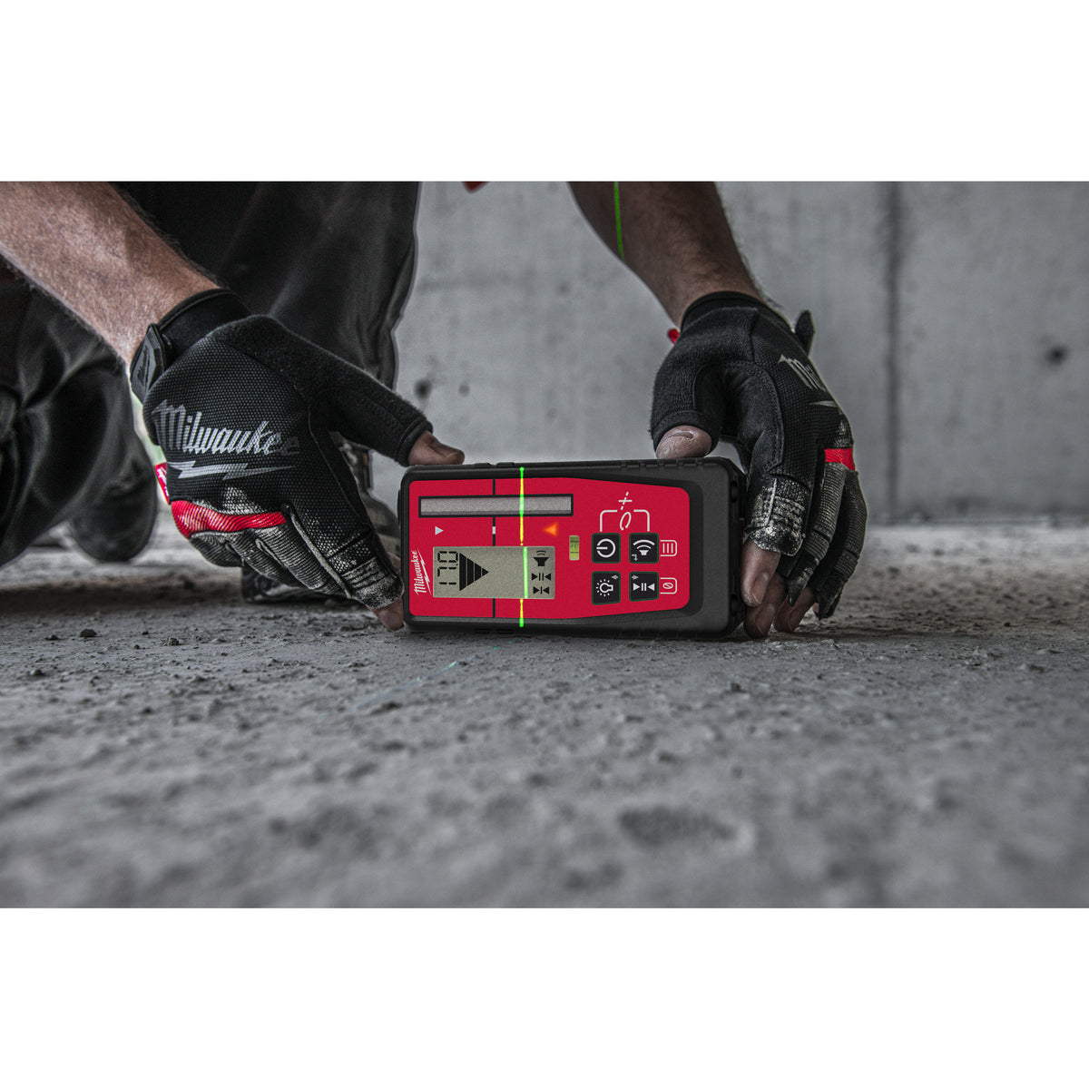Milwaukee Detector de láser 100m, para láser verde y rojo, precisión 0,025/0,05/0,1/0,25/0 — imagen 2