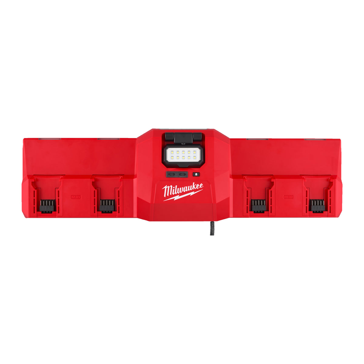 Milwaukee Cargador rápido multivoltaje M12™-M18™ Gangbox M12-18GBC4