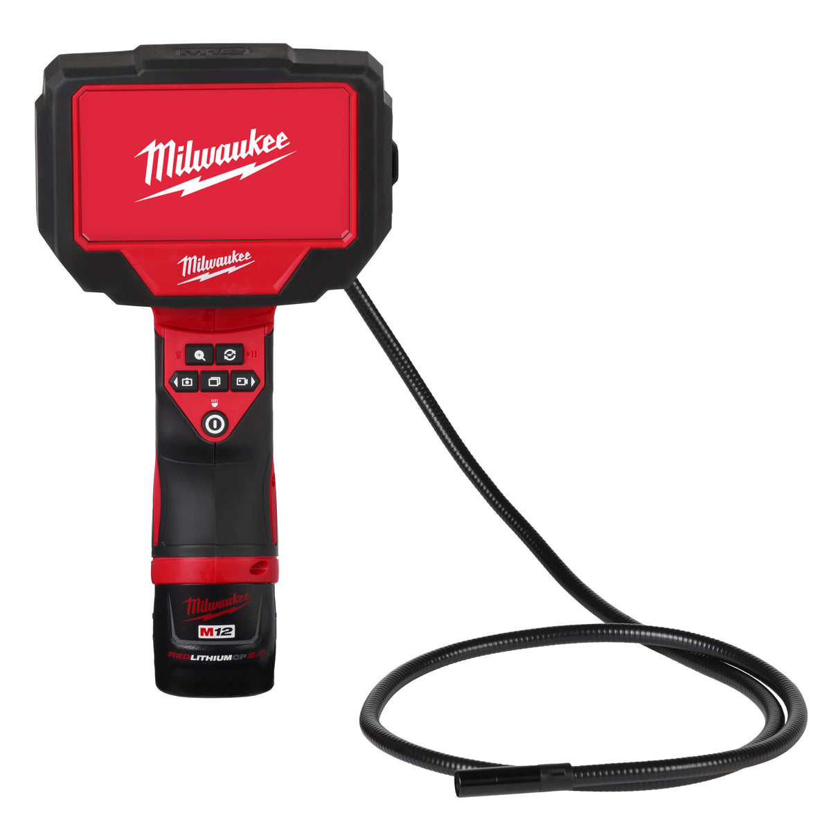 Milwaukee Cámara de inspección M12™ 360° M-SPECTOR™, diámetro del cabezal 10mm M12360IC12-201C