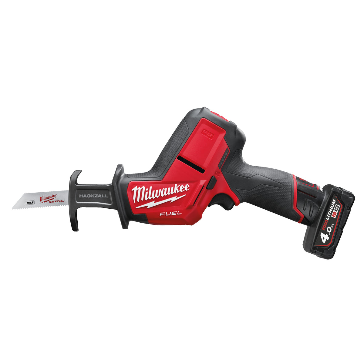Milwaukee Sierra de sable subcompacta de una mano M12 FUEL™ HACKZALL™, carrera 15,9mm M12CHZ-402C