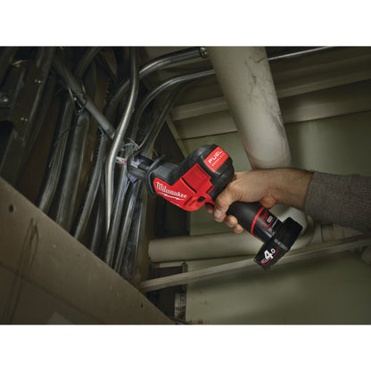 Milwaukee Sierra de sable subcompacta de una mano M12 FUEL™ HACKZALL™, carrera 15,9mm M12CHZ-402C — imagen 2