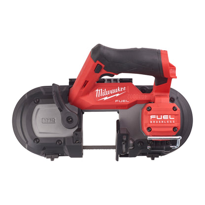 Milwaukee Sierra de banda subcompacta M12 FUEL™, capacidad de corte 64mm M12FBS64-0C