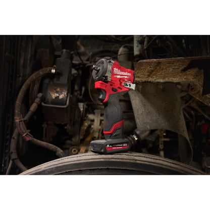 Milwaukee Llave de impacto subcompacta M12 FUEL™, recepción 1/2" con anillo de fricción M12FCIWF12G3-502X — imagen 2