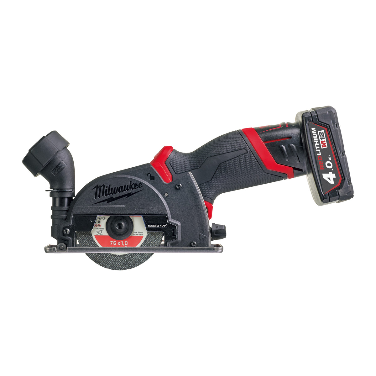 Milwaukee Cortadora multimaterial subcompacta M12 FUEL™, diámetro del disco 76mm M12FCOT-422X