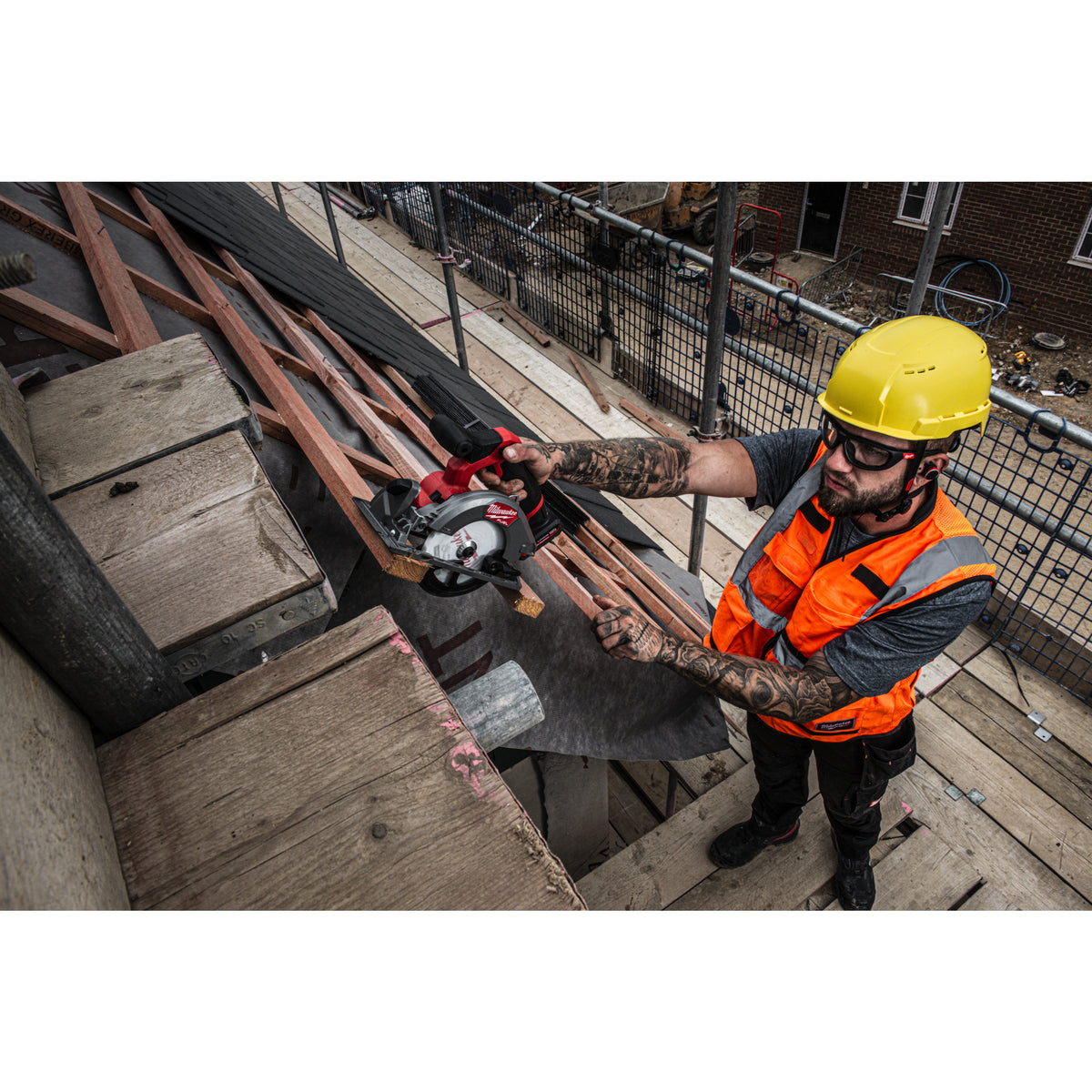 Milwaukee Sierra circular subcompacta M12 FUEL™, diámetro del disco 140mm M12FCS442-0 — imagen 3