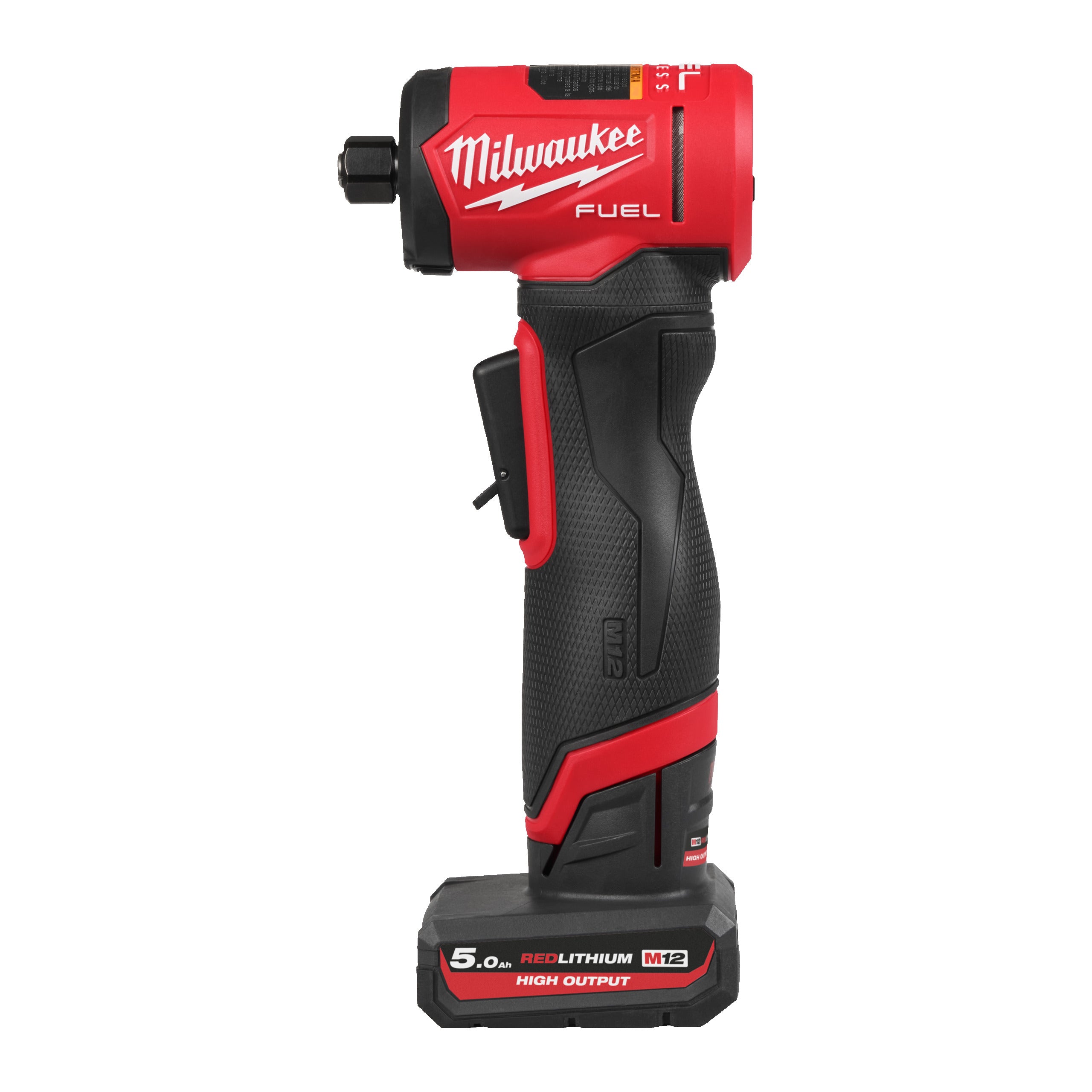 Milwaukee Rectificadora angular M12 FUEL™ G2 con kit de accesorios, 4 modos, 0-20.000rpm M12FDGA2-522BA
