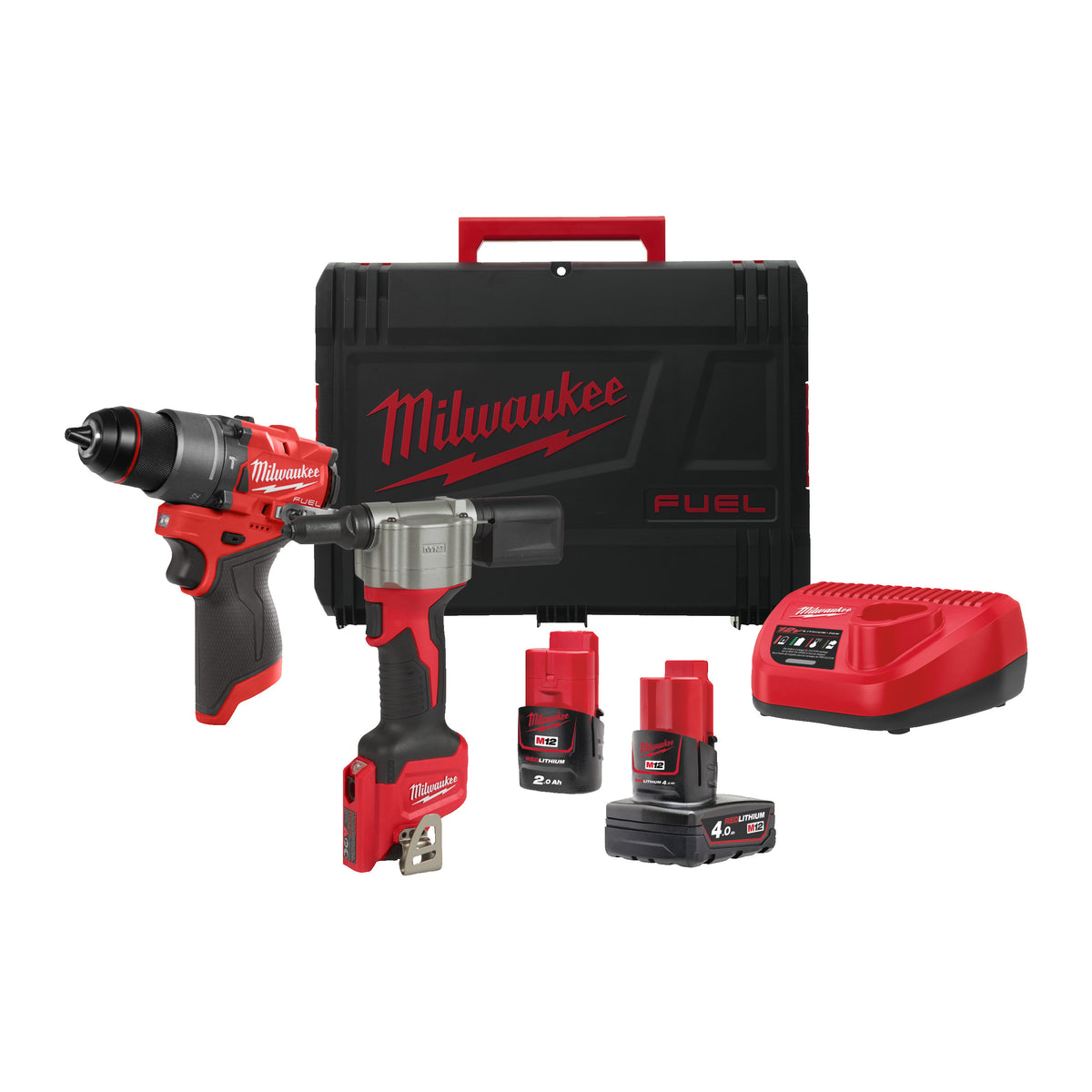 Milwaukee Powerpack M12FPP2D2-422X (M12FPD2 + M12BPRT)