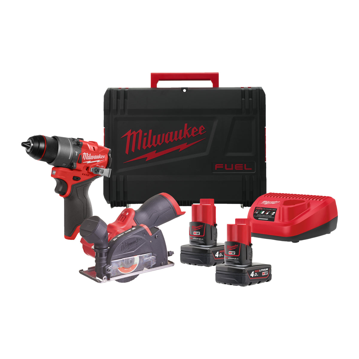 Milwaukee Powerpack M12FPP2G2-402X (M12FPD2 + M12FCOT)