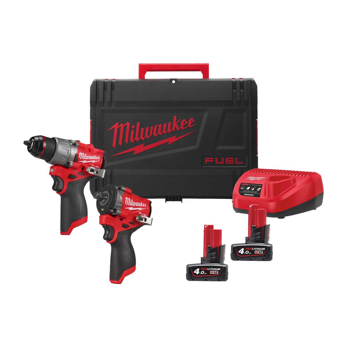 Milwaukee Powerpack M12FPP2X2-402X (M12FPD2 + M12FCIWF12G3)