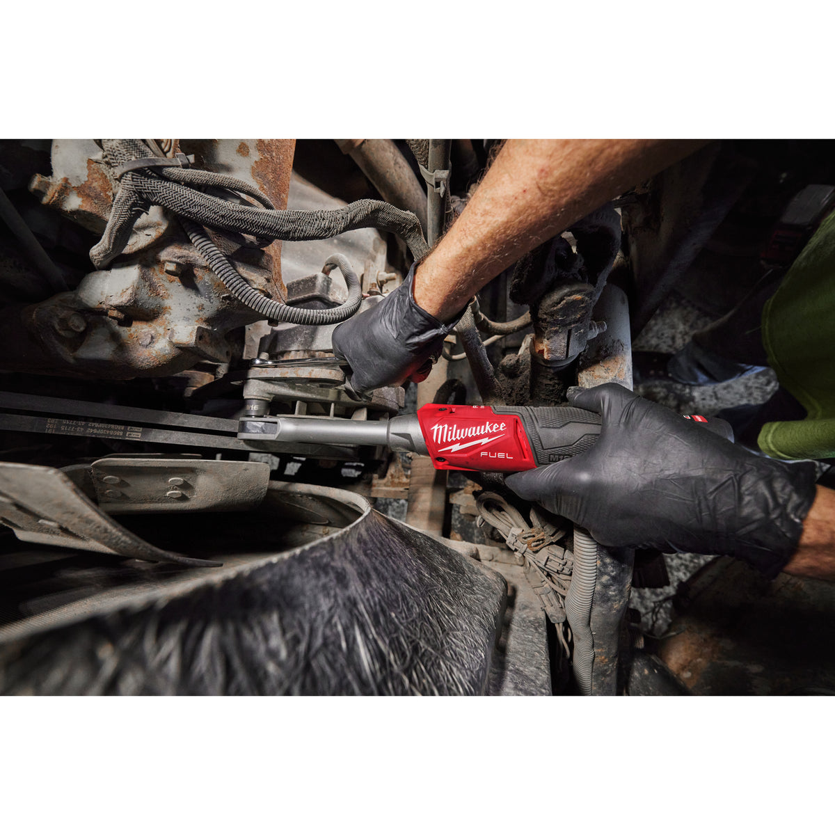 Milwaukee Llave de carraca pasante M12 FUEL™ INSIDER™, recepción 14,4mm hex, par máximo 81Nm M12FPTR-202X — imagen 2