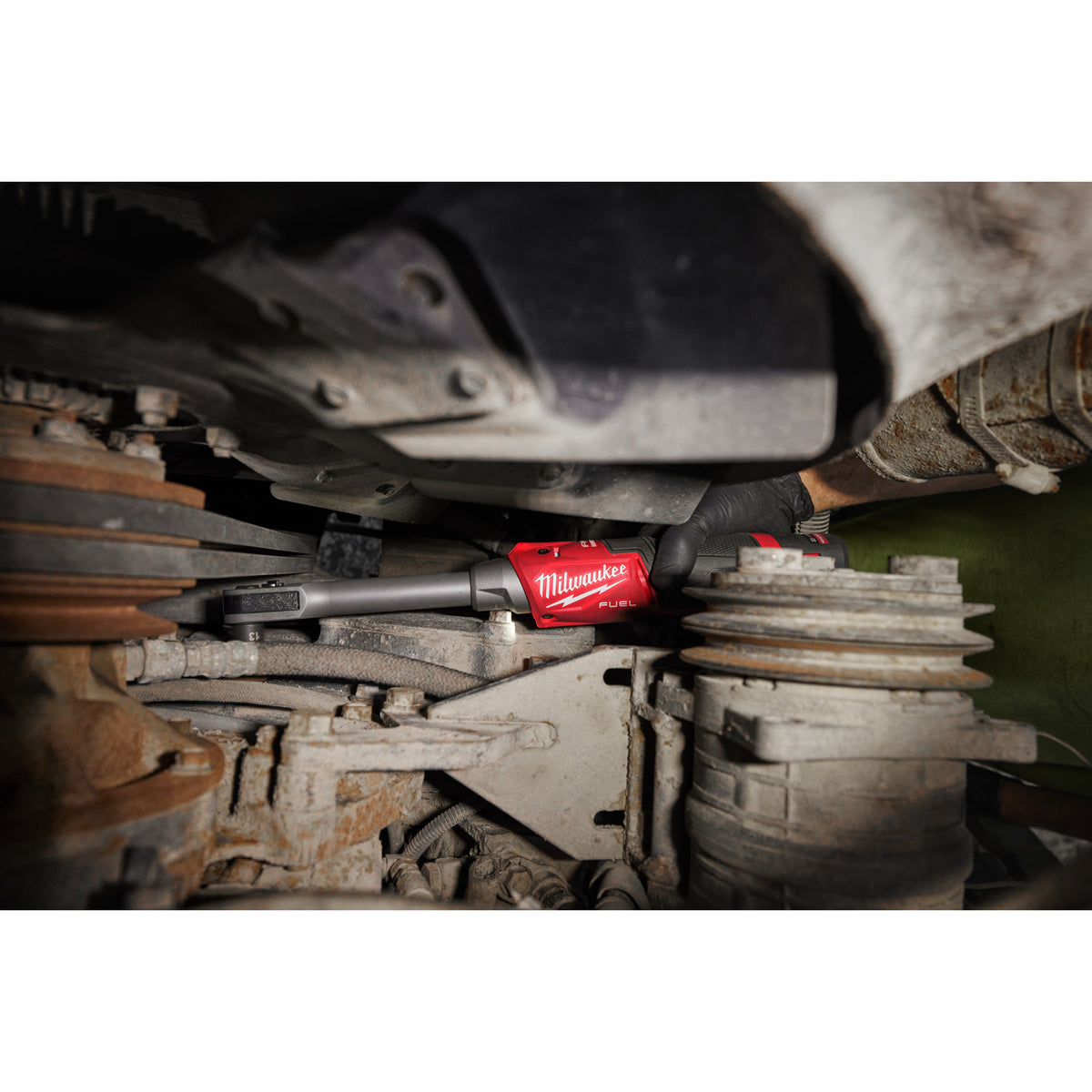Milwaukee Llave de carraca pasante M12 FUEL™ INSIDER™, recepción 14,4mm hex, par máximo 81Nm M12FPTR-202X — imagen 3