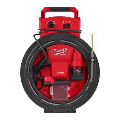 Milwaukee Desatascadora de eje flexible M12™, 6mm, alimentación automática M12HSFSM-602