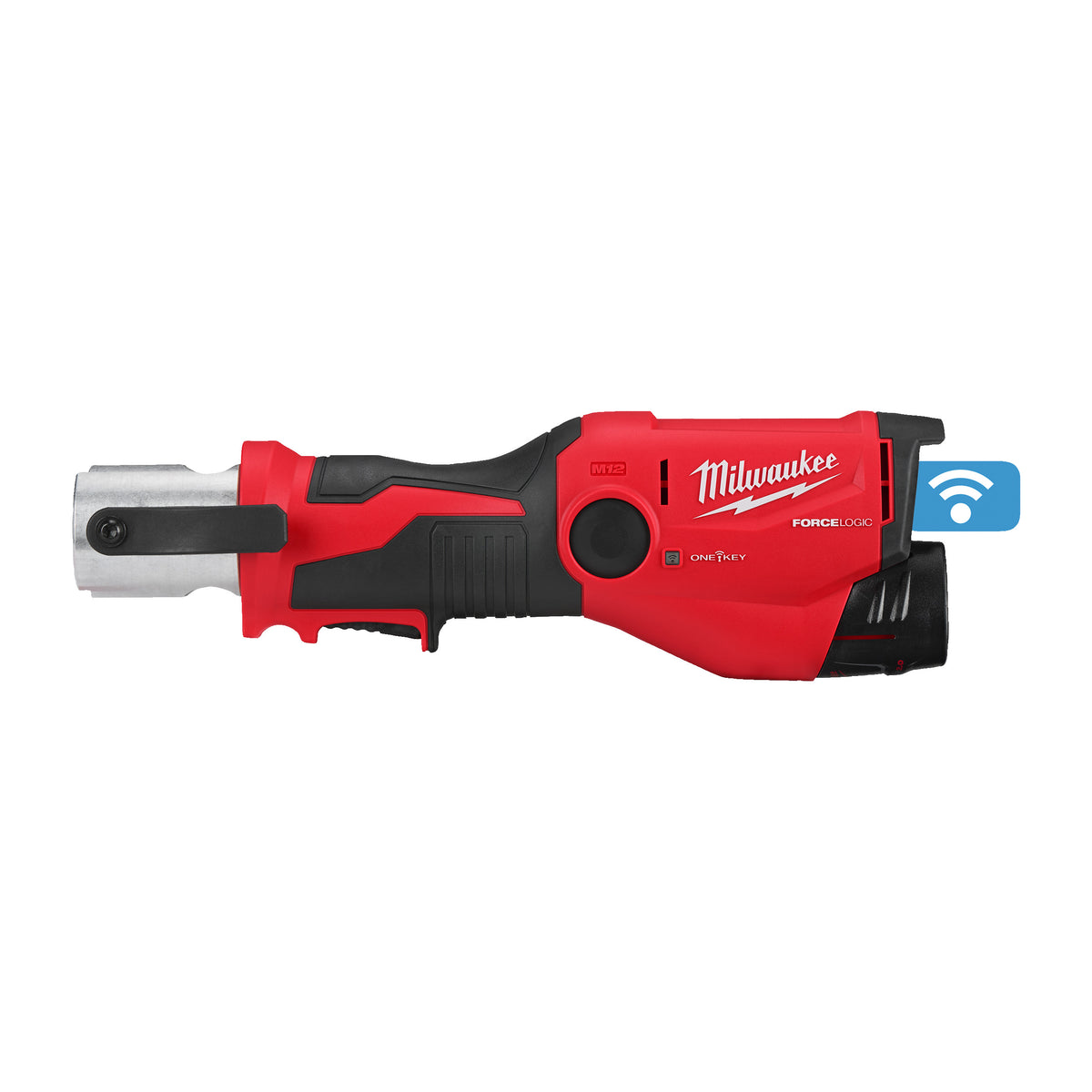 Milwaukee Prensadora hidráulica subcompacta M12™ ONE-KEY™ FORCE LOGIC™, fuerza de prensado 19kN M12ONEHPT-202C