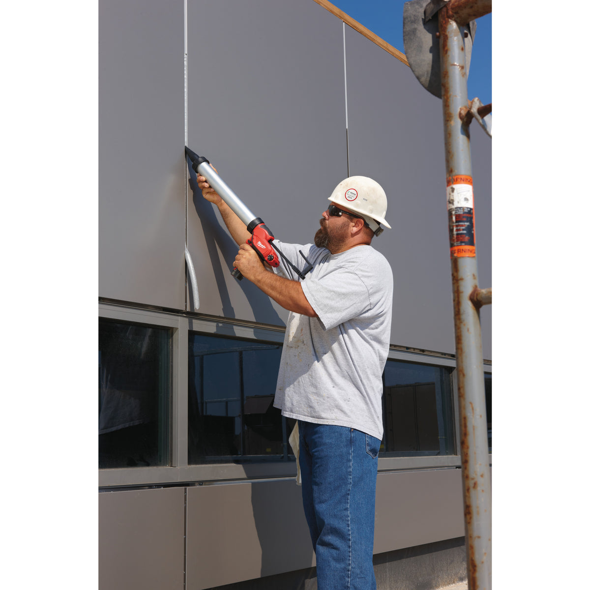 Milwaukee Pistola para químicos subcompacta M12™, 1780N, tubo de aluminio 400ml M12PCG/400A-201B — imagen 3