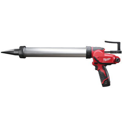 Milwaukee Pistola para químicos subcompacta M12™, 1780N, tubo de aluminio 600ml M12PCG/600A-201B
