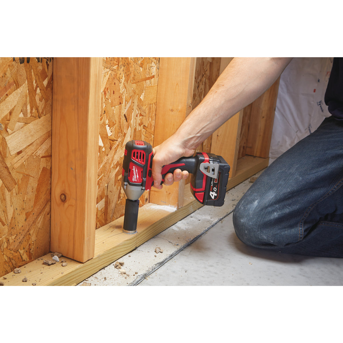 Milwaukee Llave de impacto compacta M18™, recepción 1/2" con pin de retención M18BIW12-402C — imagen 2