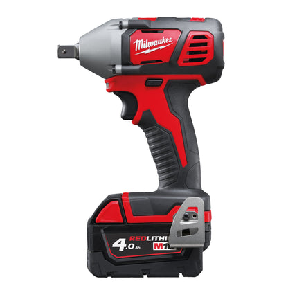 Milwaukee Llave de impacto compacta M18™, recepción 1/2" con pin de retención M18BIW12-402C