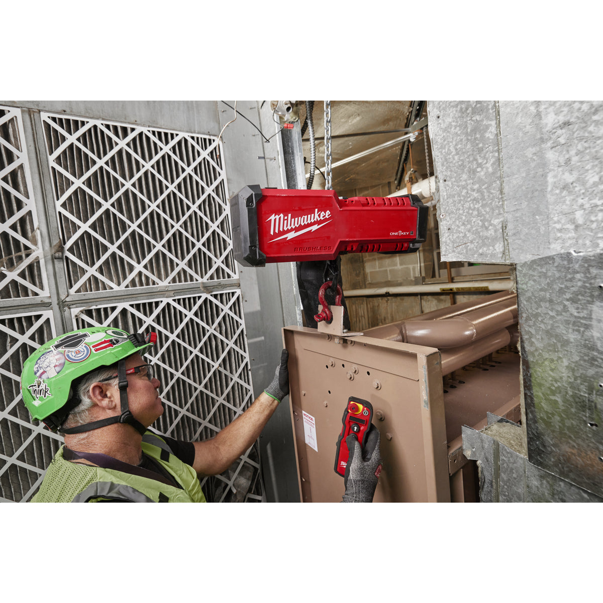 Milwaukee Polipasto de cadena 1t sin escobillas M18™ con ONE-KEY™, 6m de cadena M18BLCHTO-121 — imagen 2